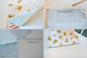 Bạn có thể khâu thành nhiều chiếc túi với nhiều kích thước, màu sắc khác nhau để đựng đồ rất tiện ích.