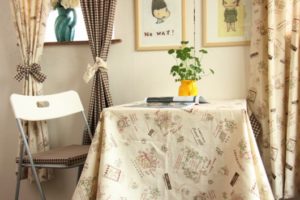 Chỉ cần một chút vải bố cùng một chút biến tấu khác lạ là bạn đã có thể biến không gian trở nên vô cùng ấn tượng, độc đáo và lạ mắt.