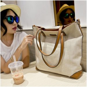 Túi vải bố kích thước lớn thể hiện được tính cách bao dung, rộng lượng của người sử dụng.