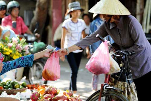 Rác thải từ túi nilon rất khó bị phân hủy trong tự nhiên 