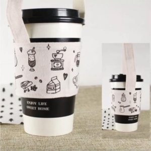 Quai vải bố có thể tái sử dụng để đựng ly trà sữa mang đi bất kỳ đâu là cách bảo vệ môi trường