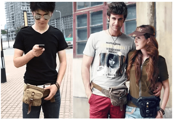 Túi bao tử vải bố là sản phẩm được khá nhiều các bạn trẻ ưa chuộng, phong cách 