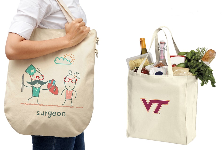 So với những phương pháp quảng cáo truyền thống, in túi vải bố thân thiện với khách hàng hơn rất nhiều.