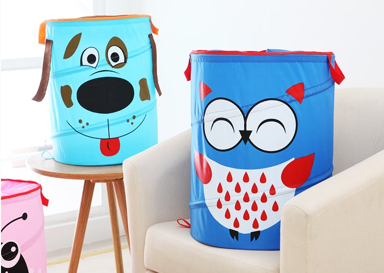 Giỏ đựng đồ chơi bằng vải bố mang đến cho bạn sản phẩm hoàn hảo về chất lượng cũng như thẩm mỹ, giúp bạn thu gọn những món đồ chơi cho bé gọn gàng.