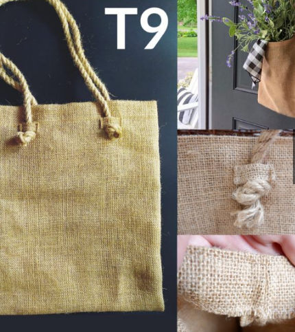 Túi tote vải đay quai dây thừng vintage nghiễm nhiên trở thành mẫu túi đang rất được lòng các bạn trẻ hiện nay.