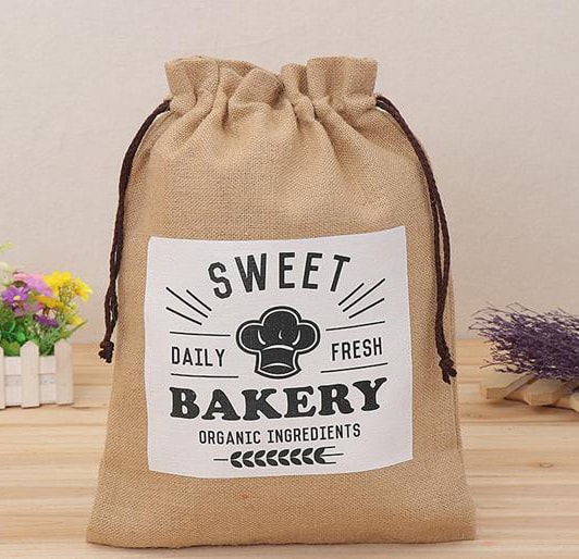 Túi đựng bánh kẹo bằng chất liệu vải đay bền chắc, ứng dụng cao, chất lượng, giá rẻ tại Trí Việt