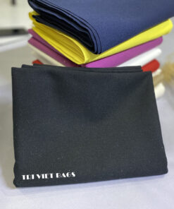 Vải canvas đen