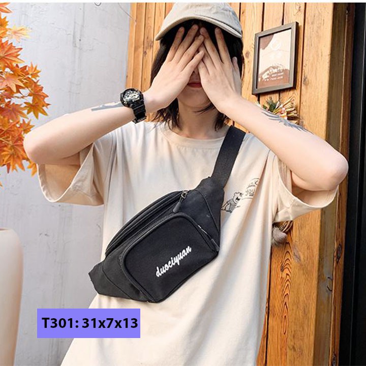 Canvas bags bao tử gọn nhẹ, tiện dụng giúp khách hàng năng động, cá tính