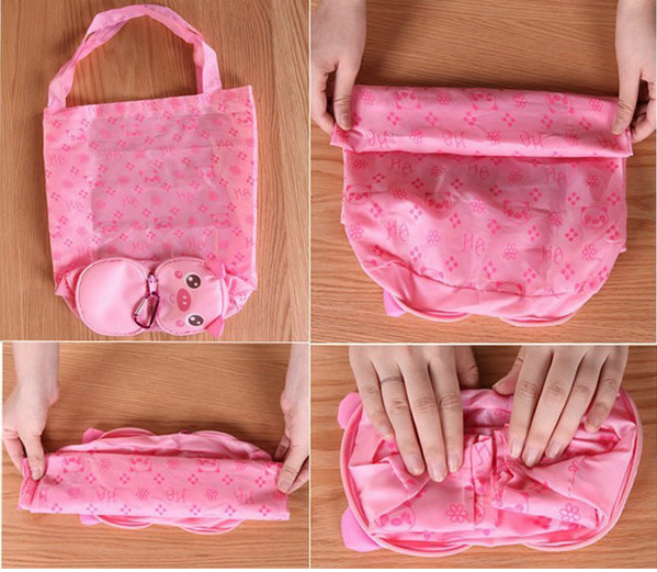 Một điểm cộng hoàn hảo của chiếc canvas bags này chính là khả năng gấp gọn tuyệt đối