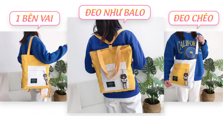 Ngoài việc xinh xắn, dễ dùng lại phù hợp với nhiều kiểu quần áo, túi vải còn rất tinh tế nữa.