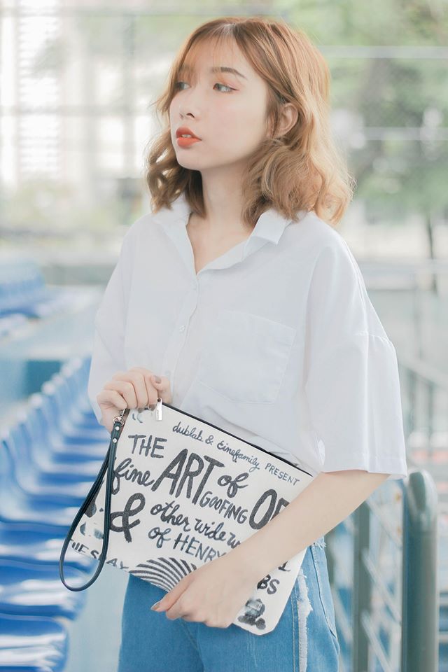 Bạn sẽ trở nên năng động và xinh đẹp với canvas bags cầm tay