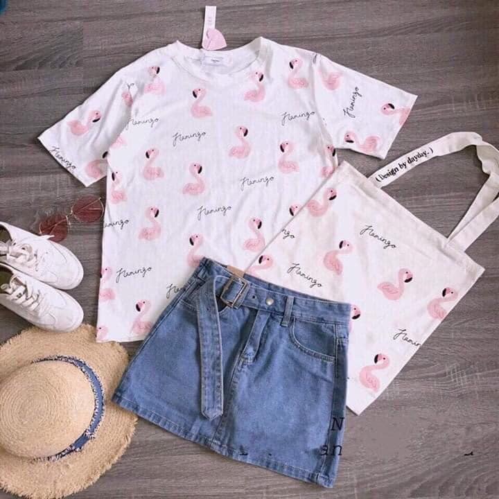Sở hữu set áo thun cùng túi canvas hình in xinh xắn tại Trí Việt để có giá rẻ và chất lượng