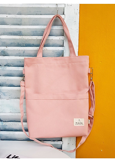 Túi vải canvas đủ màu sắc trở thành một item thời trang cực chất của giới trẻ