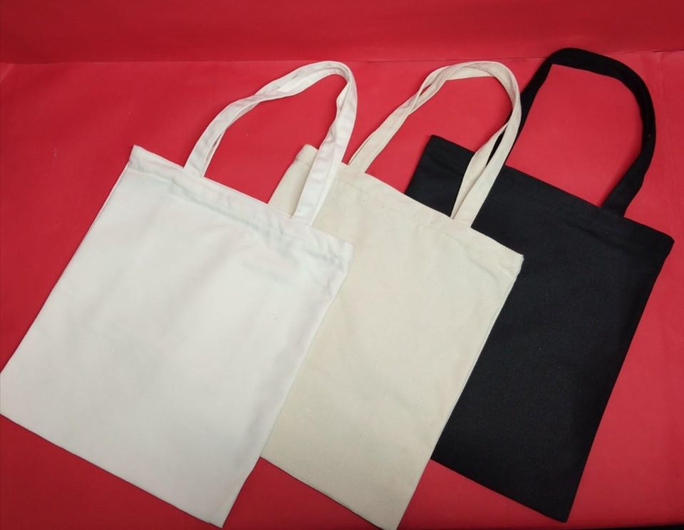 Túi vải canvas trơn nhiều màu sắc, thêm nhiều sự lựa chọn cho khách hàng