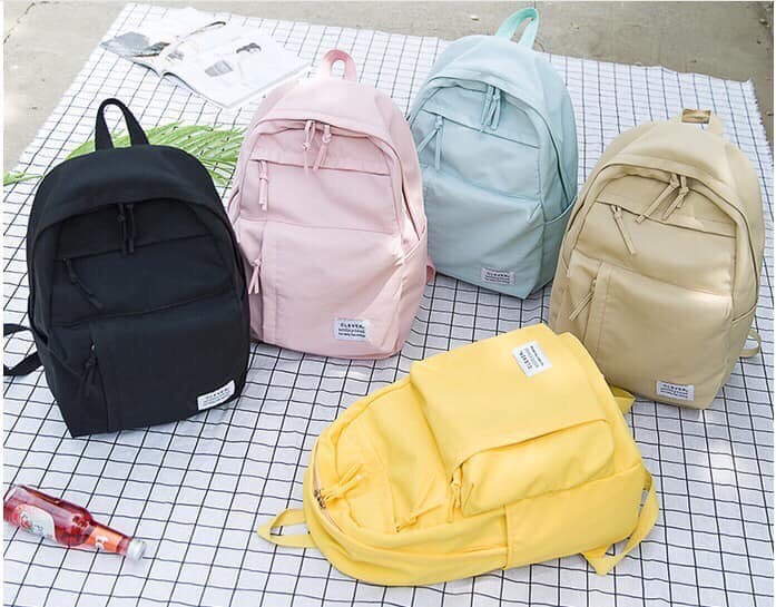 Balo gam màu pastel vải canvas chất lượng, thời trang và giá rẻ tại Trí Việt