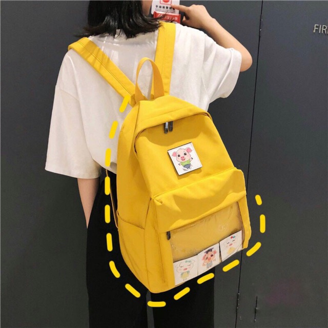 Balo vải canvas tự tin giúp bạn gọn gàng trong di chuyển, chứa đựng cả thế giới riêng tư.