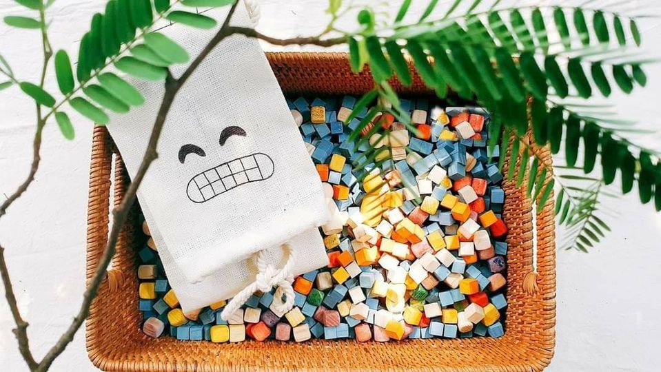 Túi vải bố đựng đồ chơi chất lượng, thẩm mỹ giúp bạn thu gọn đồ chơi gọn gàng.