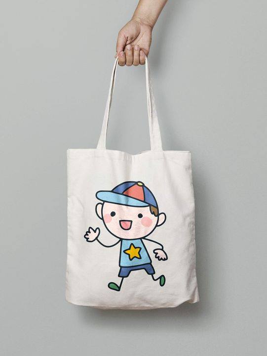 Bộ sưu tập túi xách vải canvas in hình các bé là món quà dành tặng cho các mẹ hội cuồng con hoặc các bạn thích trẻ con.