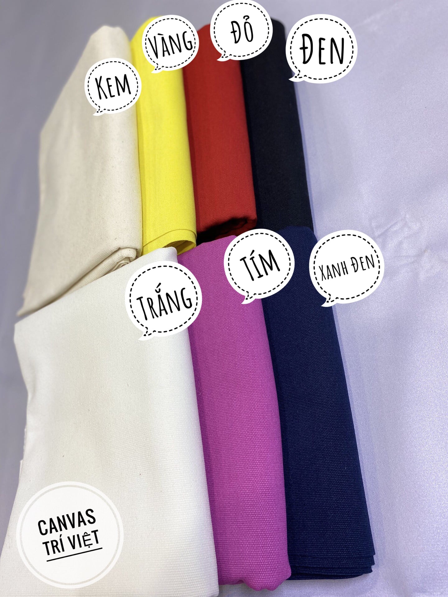 Vải canvas– sản phẩm hot trên thị trường hiện nay đang được phổ biến rộng rãi nhờ tính năng đa dạng để may nhiều sản phẩm