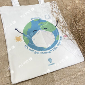 Túi vải bố TRÁI ĐẤT